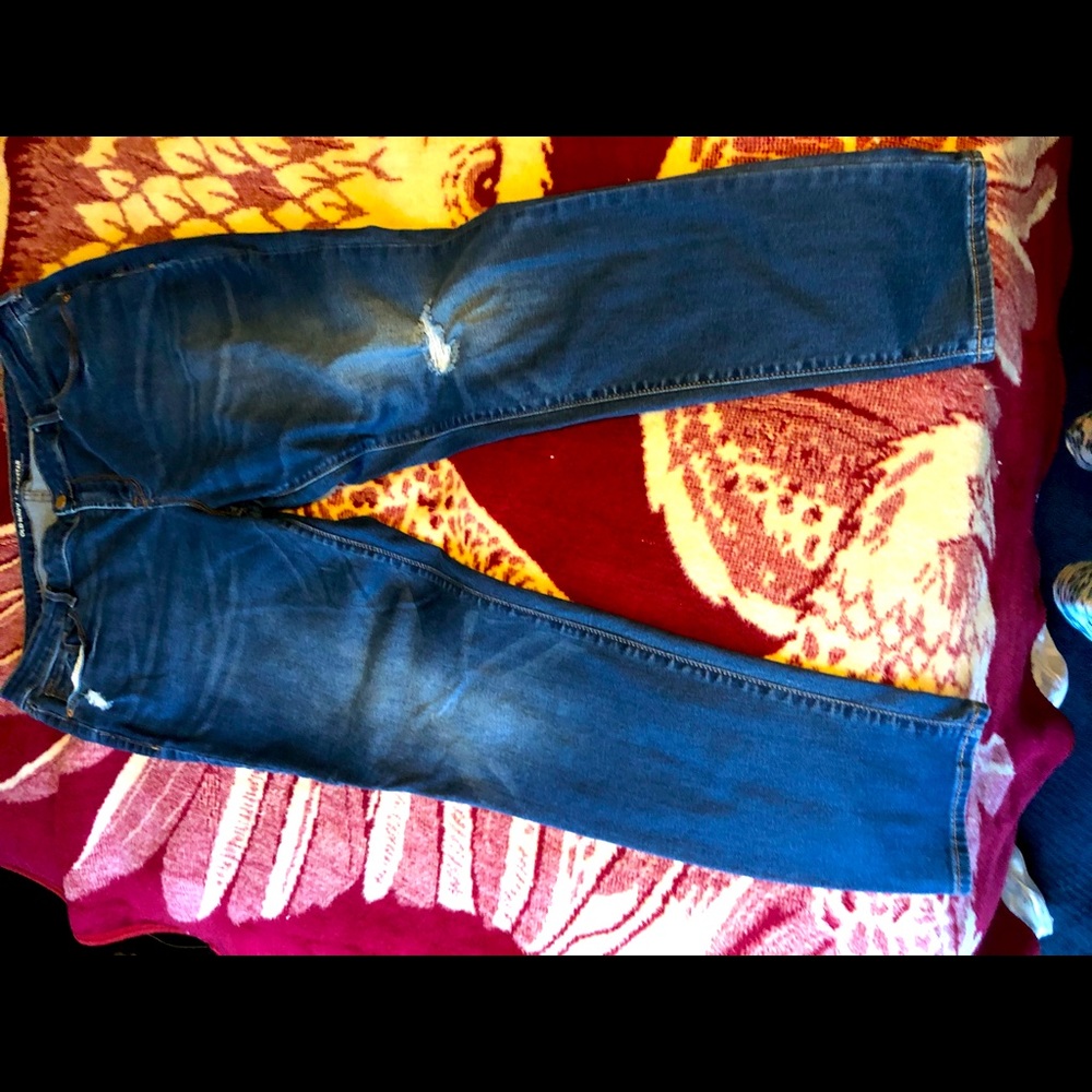 Old navy rock star jeans